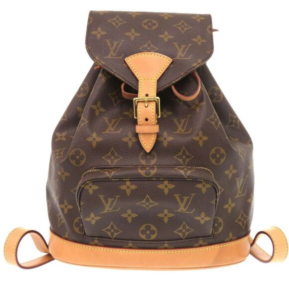 Pre Loved louis vuitton Women Brown Backpacks - Picture 1 of 8